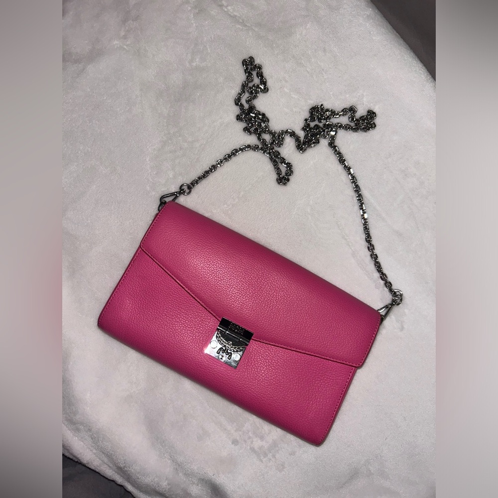 MCM Millie Park Ave crossbody in sugar pink